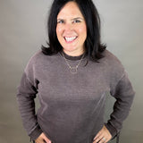 Coffee Bean Marion Fringe Top Top- Sweatshirt THREAD & SUPPLY