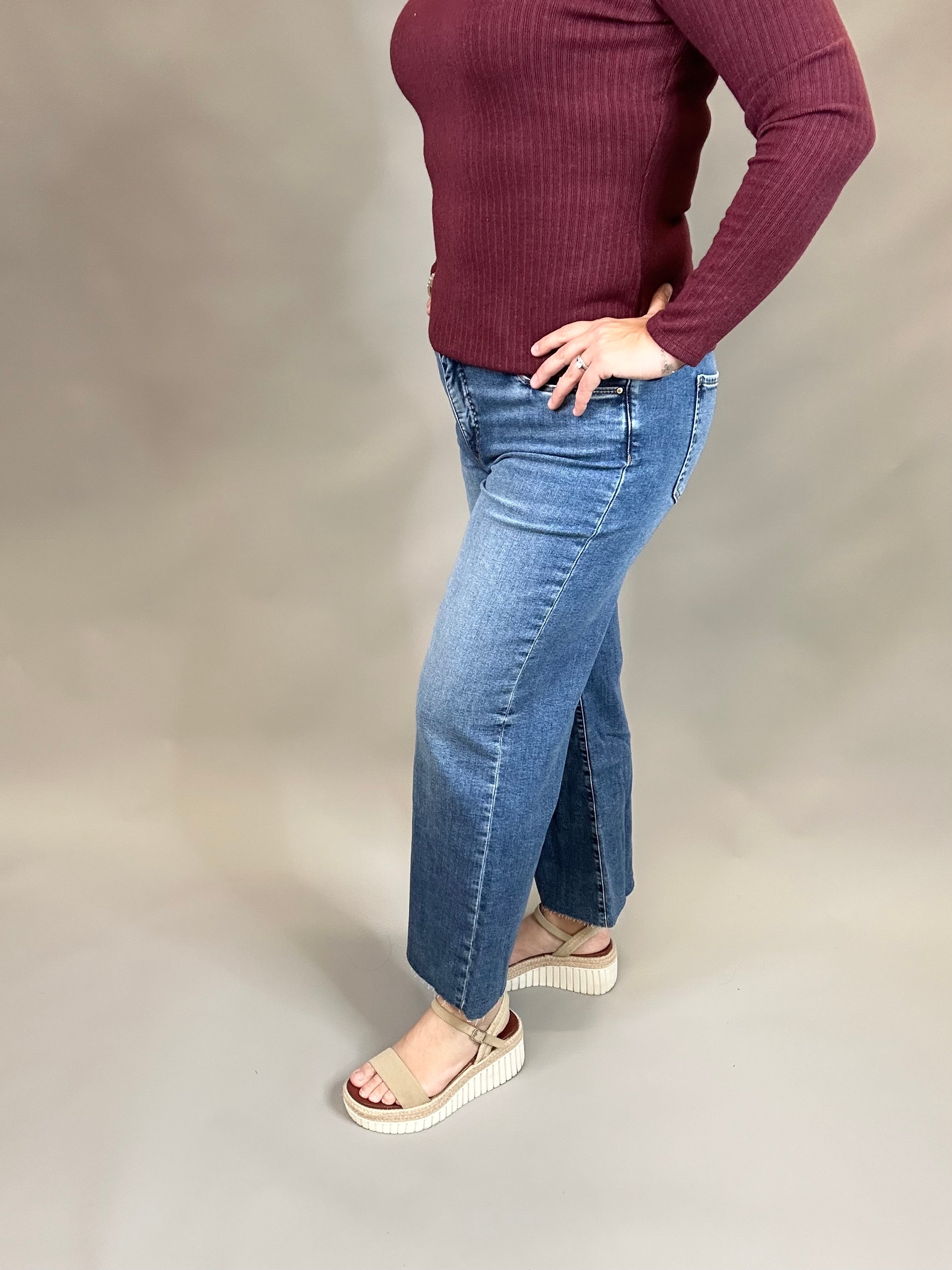 Toughness Meg Jeans Bottom- Pants KUT FROM THE KLOTH