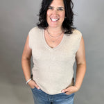 Tan Misty Top Tops- Blouses THREAD & SUPPLY