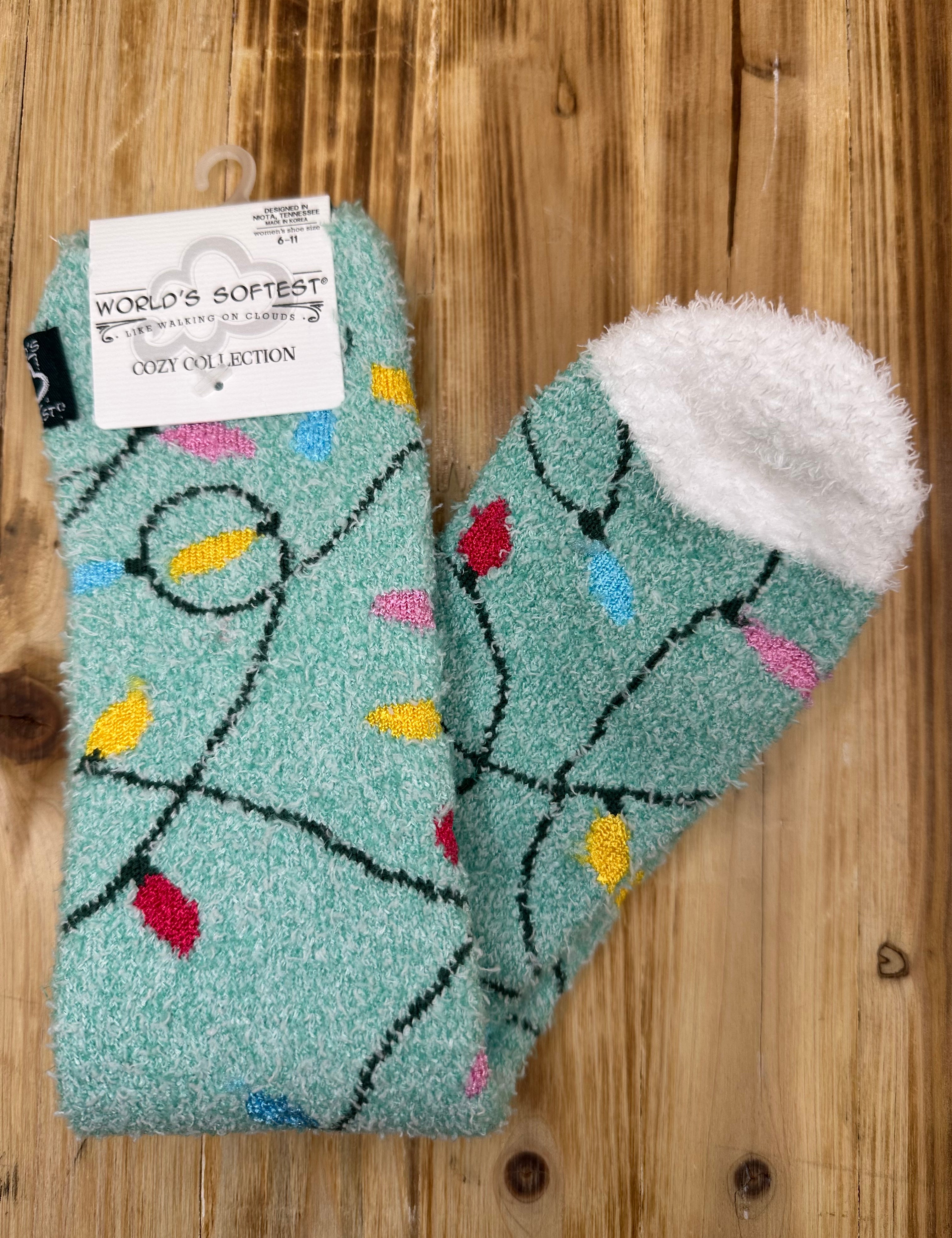 Holiday Light Socks Accessories- Socks CRESCENT SOCK COMPANY