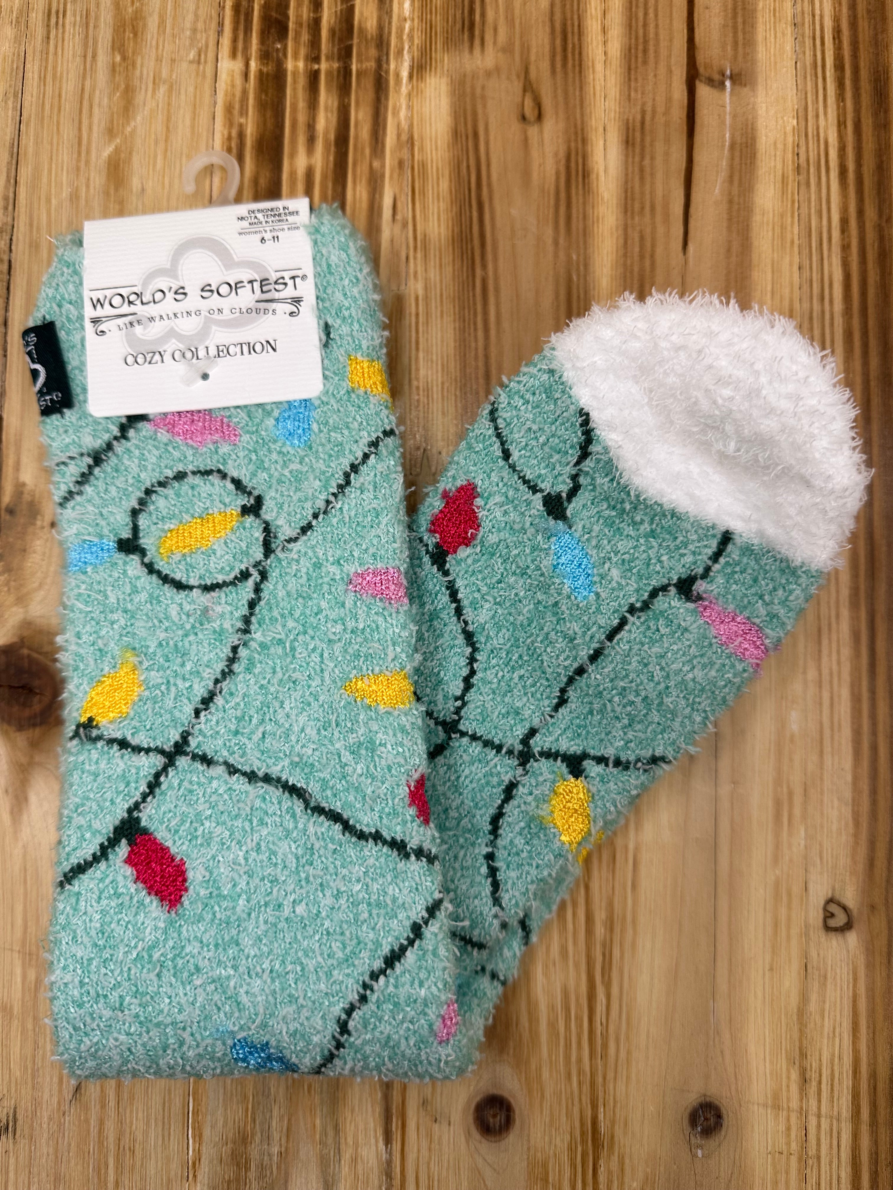 Holiday Light Socks Accessories- Socks CRESCENT SOCK COMPANY