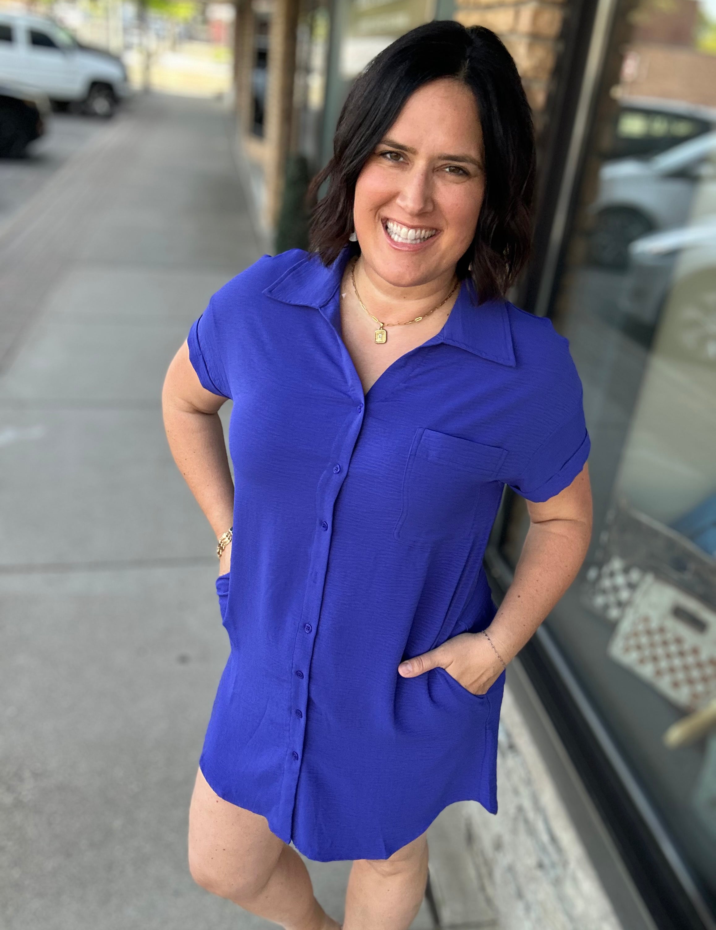 Royal Collared Shirt Dress Dresses STACCATO