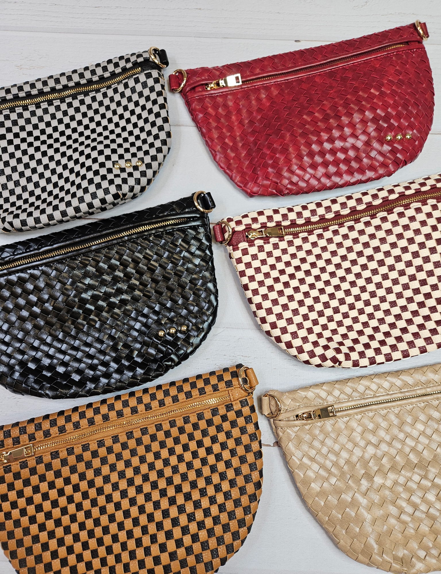 Westlyn Woven Bag (6 colors) Bags- Purses PRETTY SIMPLE WHOLESALE