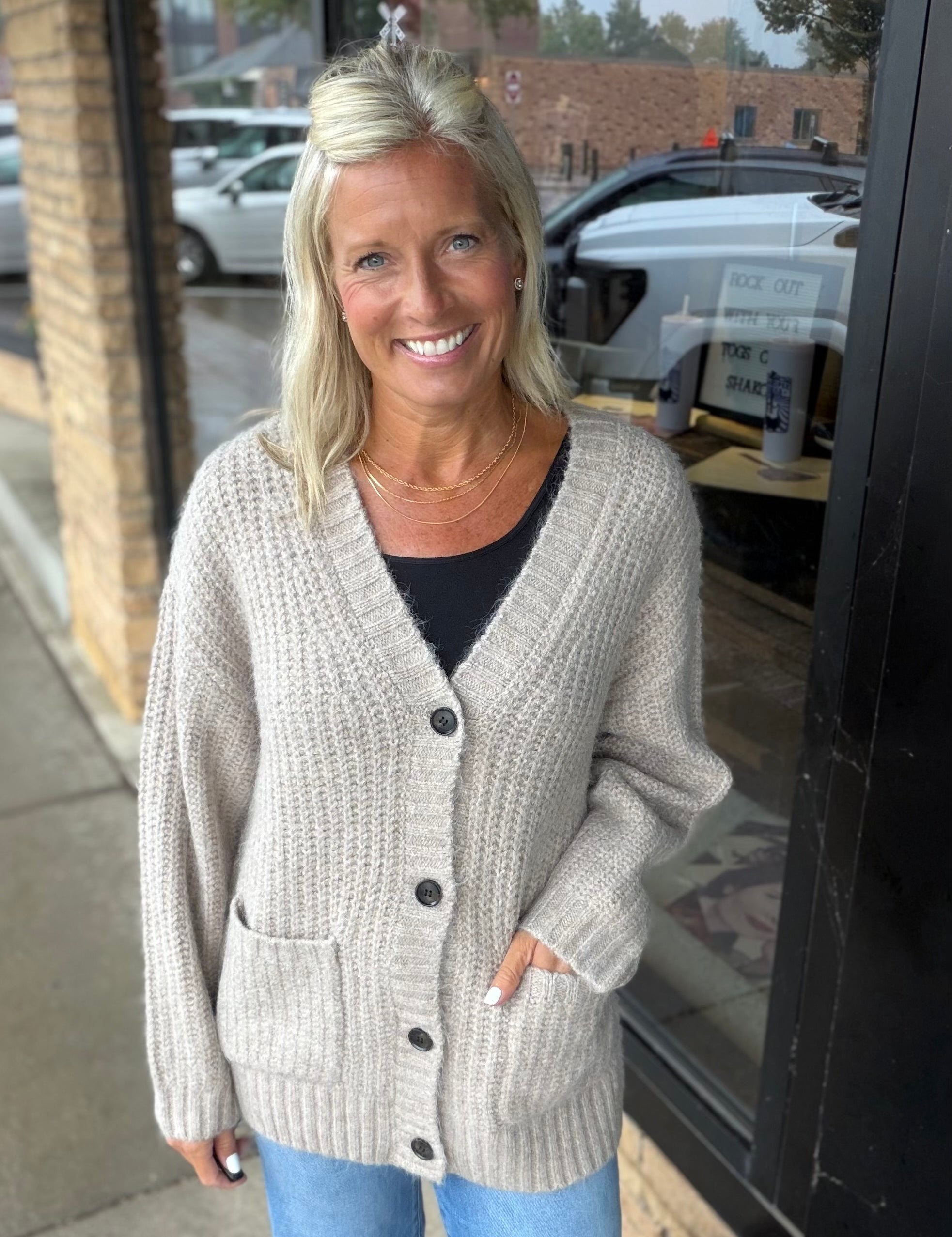 Khaki Whitmore Cardigan Z Supply