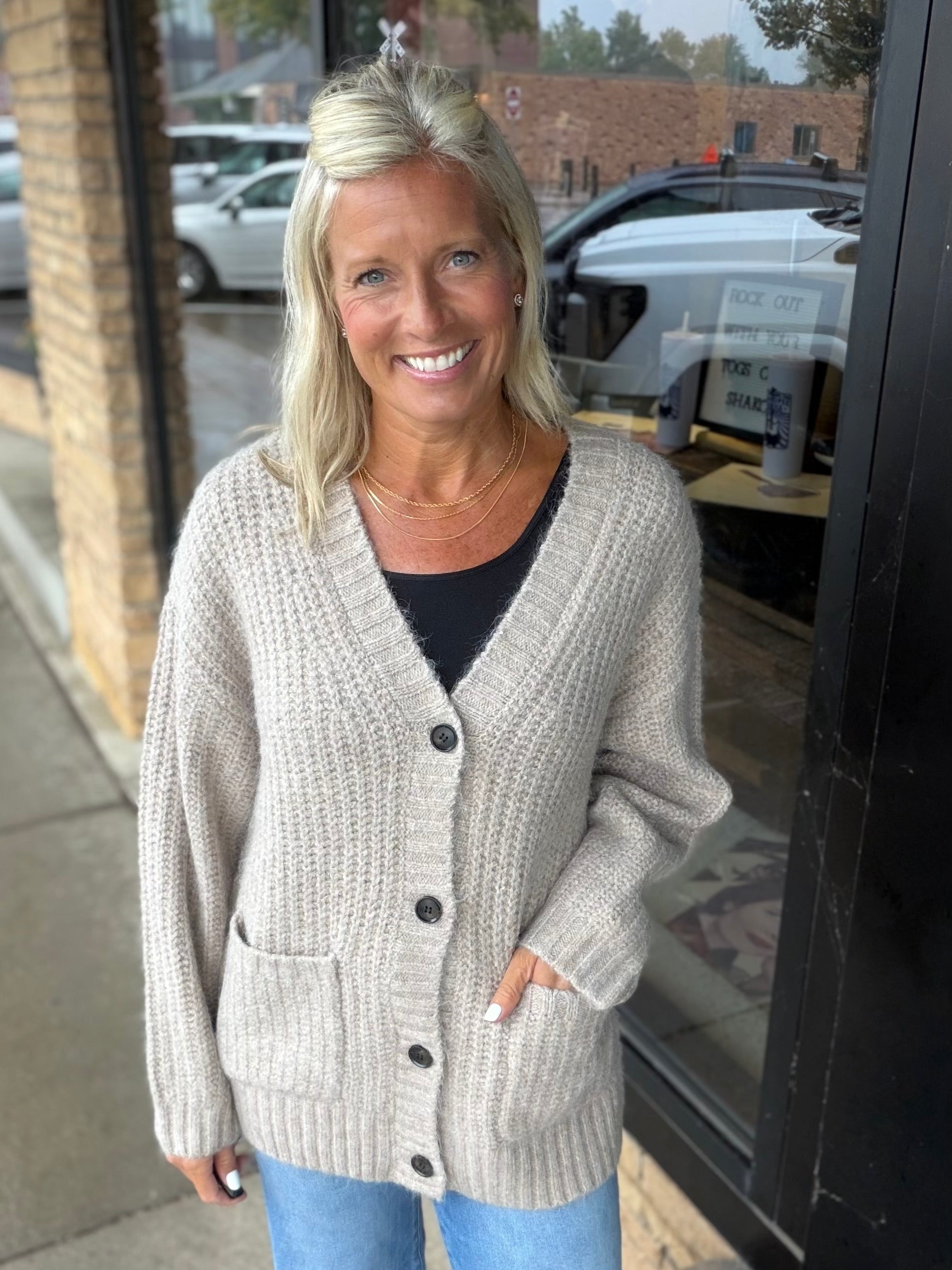 Khaki Whitmore Cardigan Z Supply
