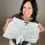 Ecru Jane Short Bottoms - Shorts KUT FROM THE KLOTH