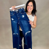 Duke High Rise Wide Leg (Mica) Bottom- Pants MICA DENIM