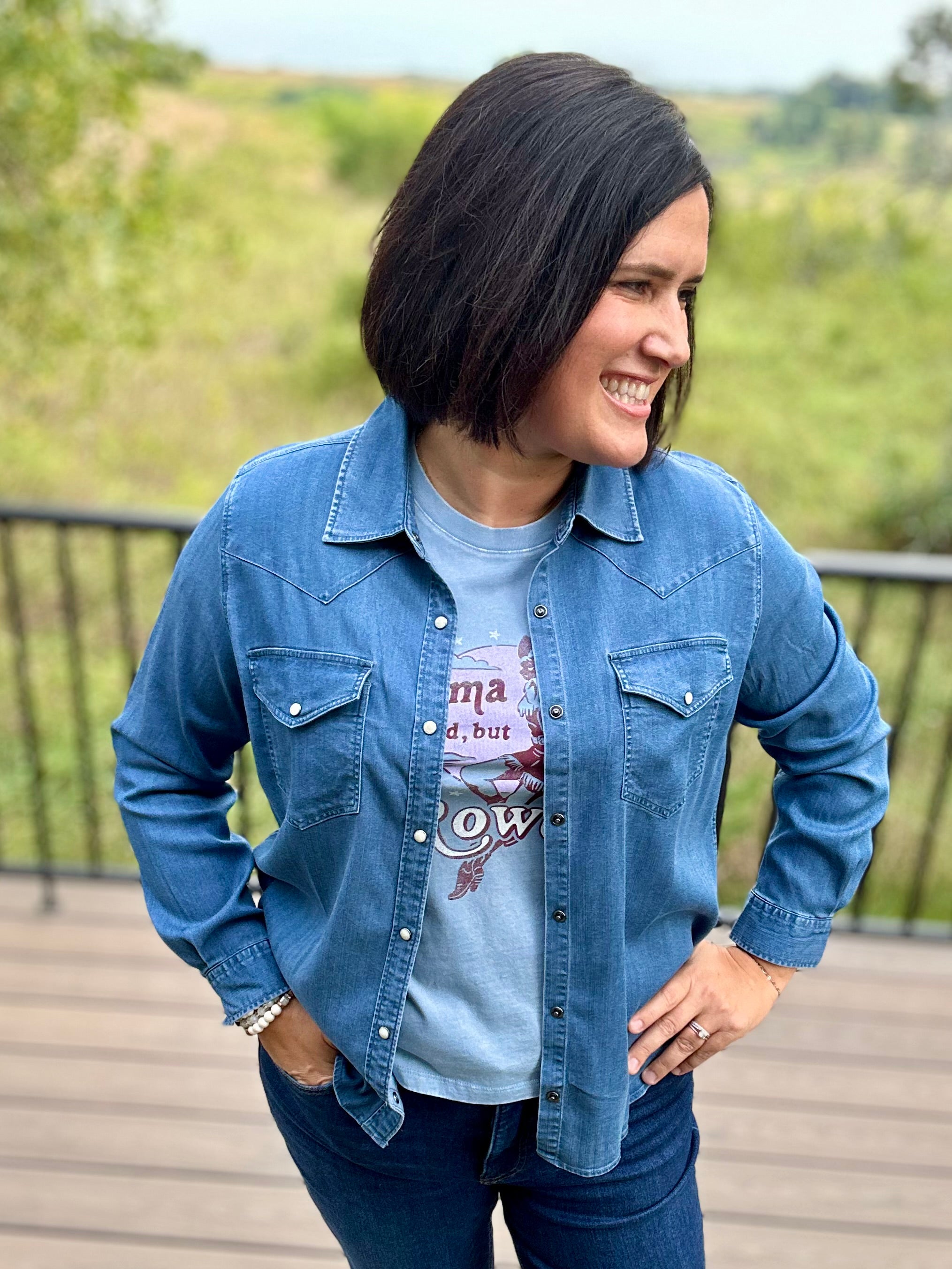 "Mama Tried" Rowdy Graphic Tee Top - Tee FLAG AND ANTHEM