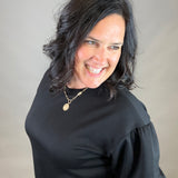 Black Peasant Sweatshirt Top Top - Sweatshirt JODIFL