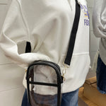 Clear Crossbody Stadium Bag Bags- Purses HANA
