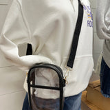 Clear Crossbody Stadium Bag Bags- Purses HANA