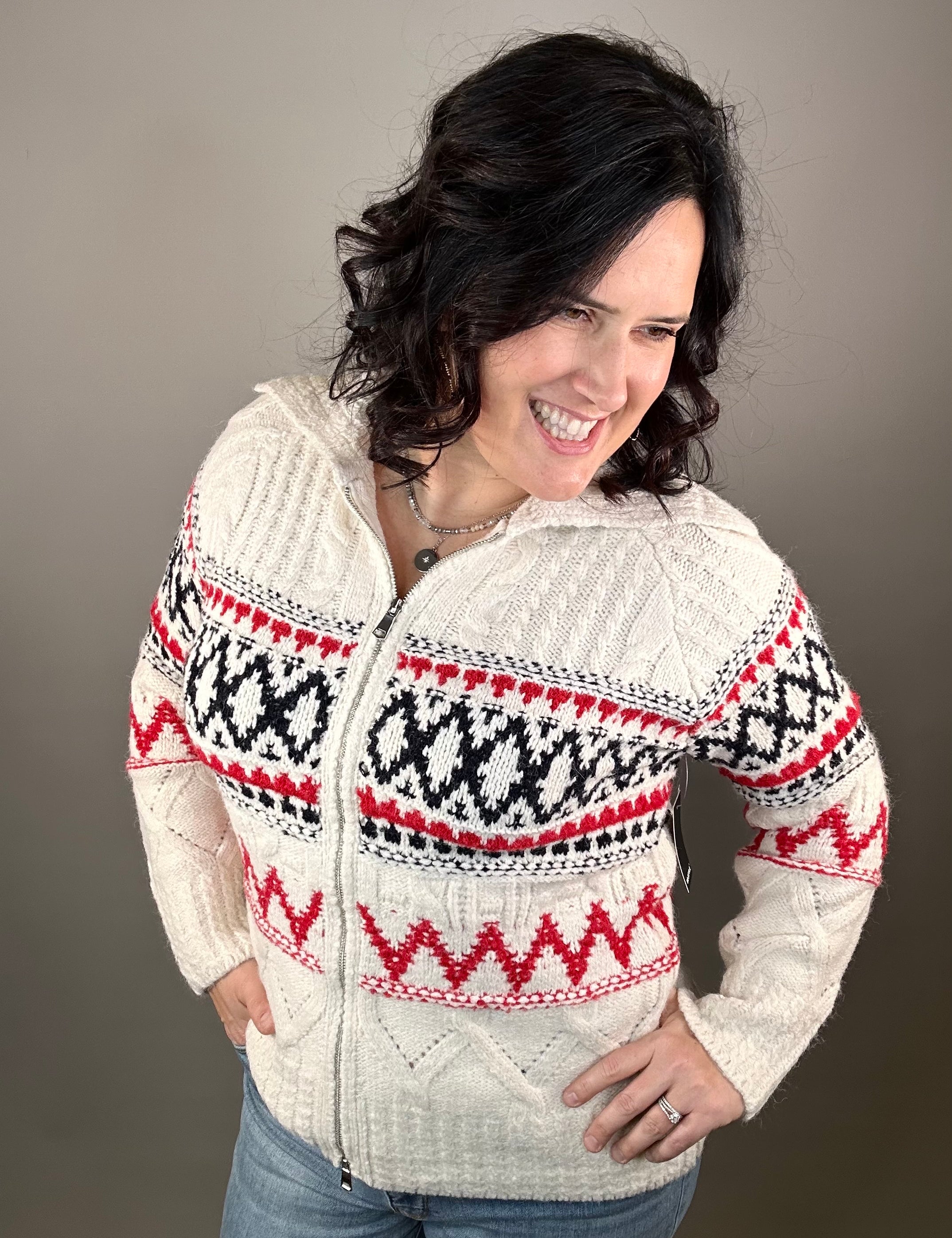 Anemone Cardigan Tops- Cardigans RD International