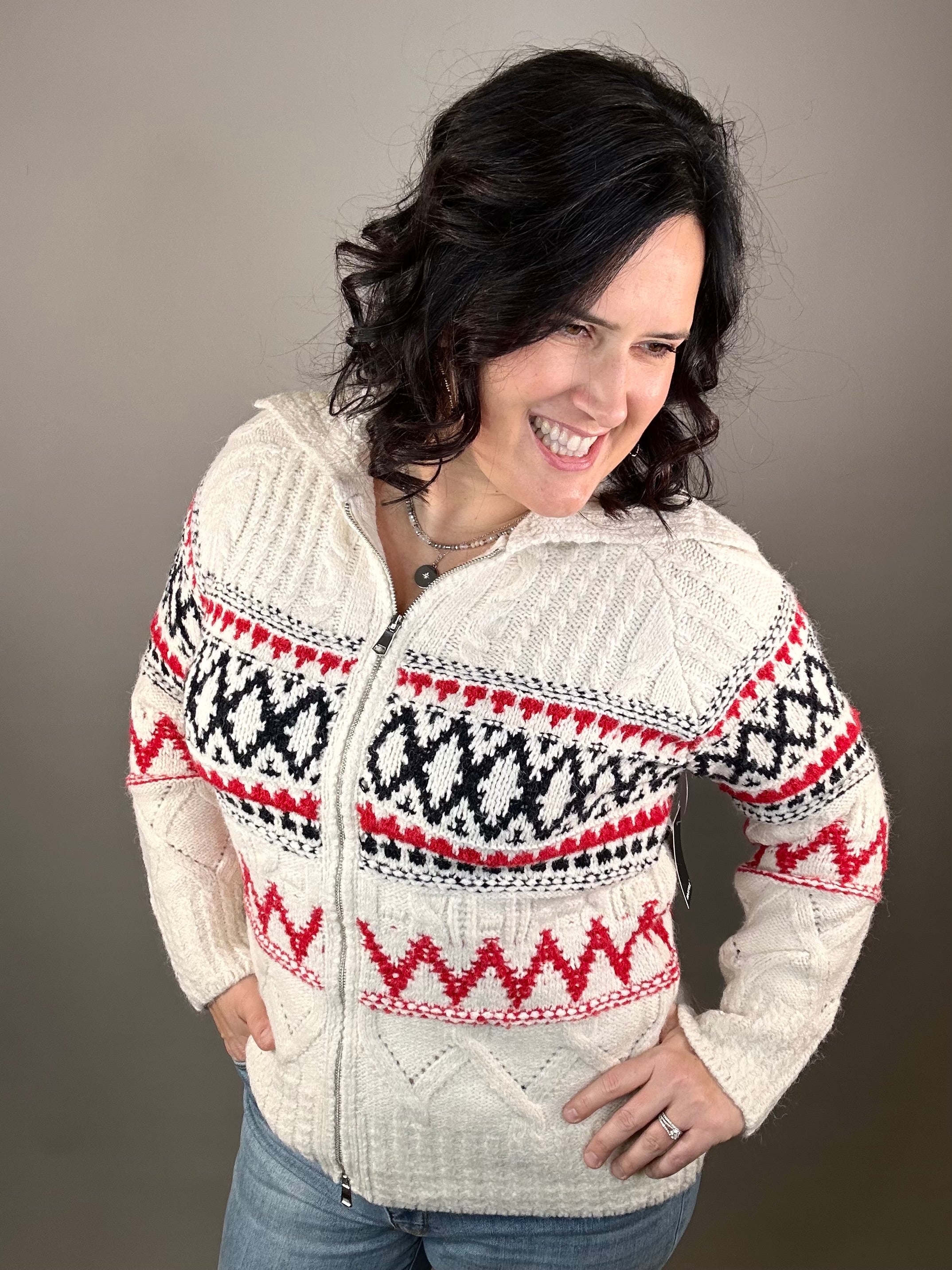 Anemone Cardigan Tops- Cardigans RD International