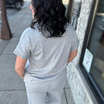Heather Grey Catalina Set Bottoms - Pants DEAR SCARLETT