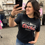 Coors Black Tee Tops- Tees AMERICAN NEEDLE
