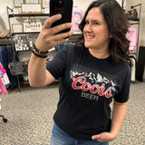 Coors Black Tee Tops- Tees AMERICAN NEEDLE