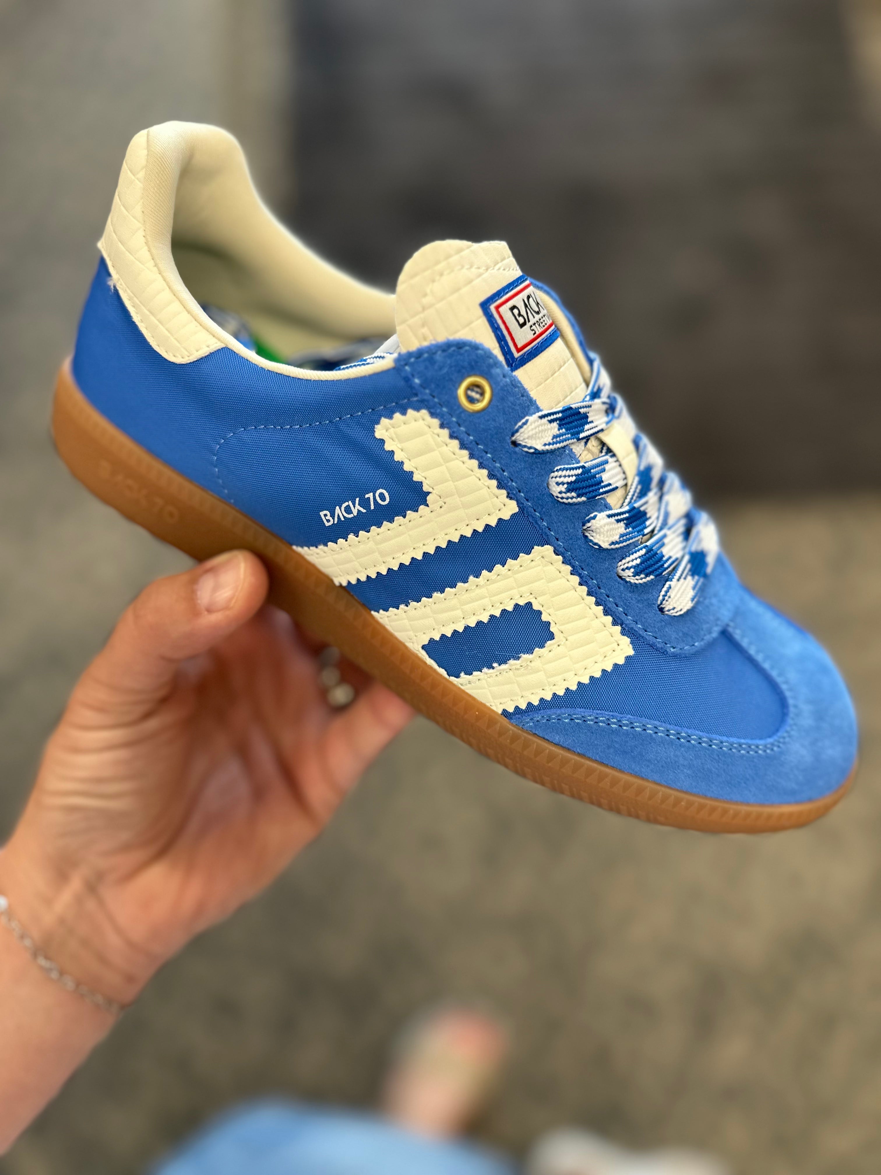 GHOST - Milk Blue Sneaker Shoes - Sneaker Back 70