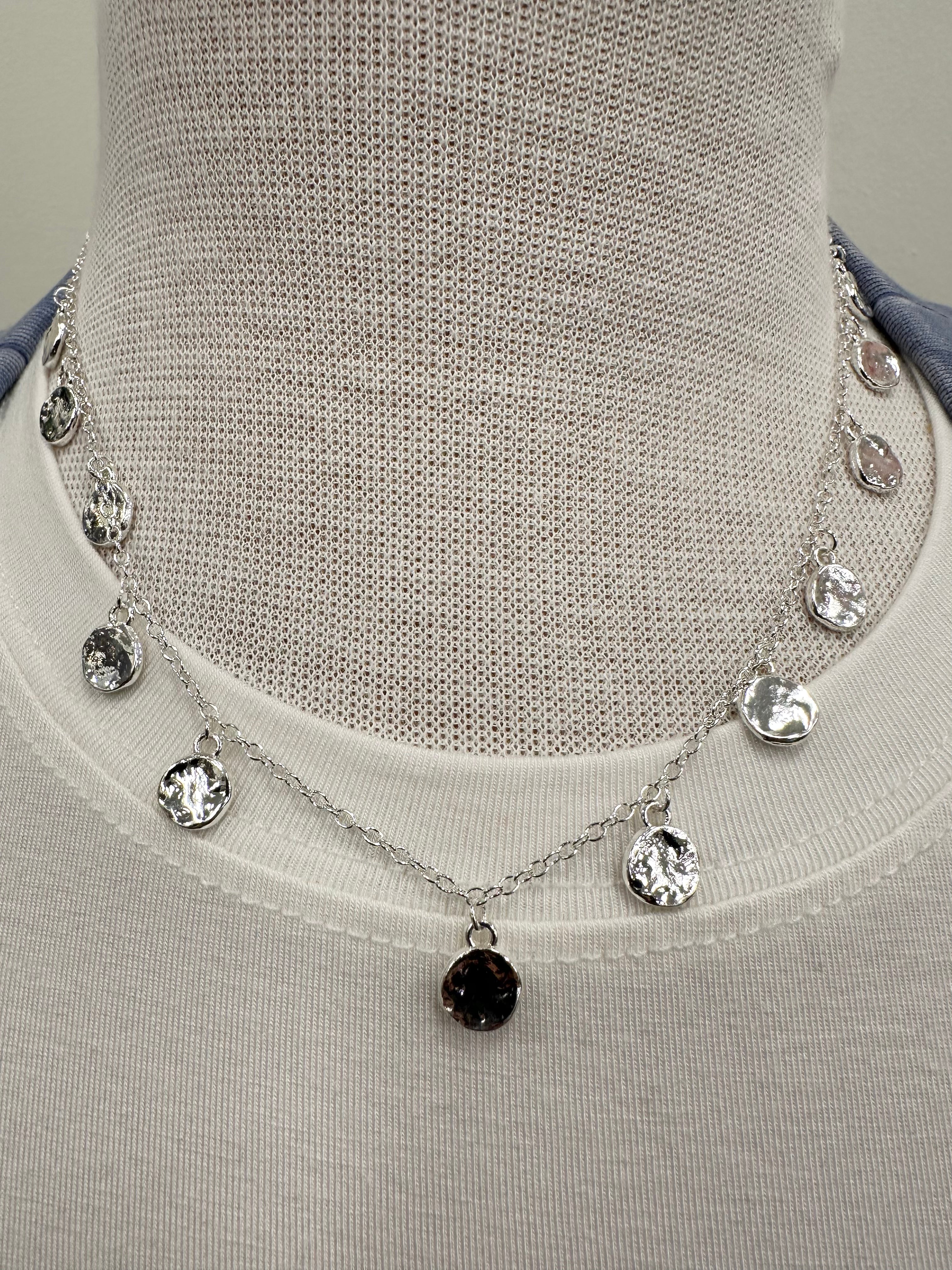 Bambi Silver Necklace Jewelry- Necklace MEGHAN BROWN STYLE