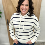 Ivory Navy Avalon Hoodie Tops- Sweatshirts THREAD & SUPPLY