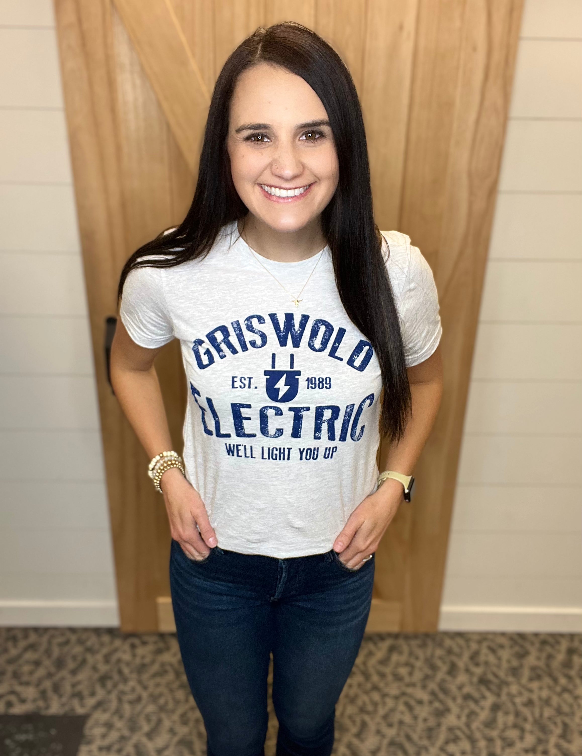 Griswold Electric T graphic t-shirt KISSED APPAREL