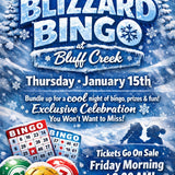 Blizzard Bingo Bluff Creek Boutique