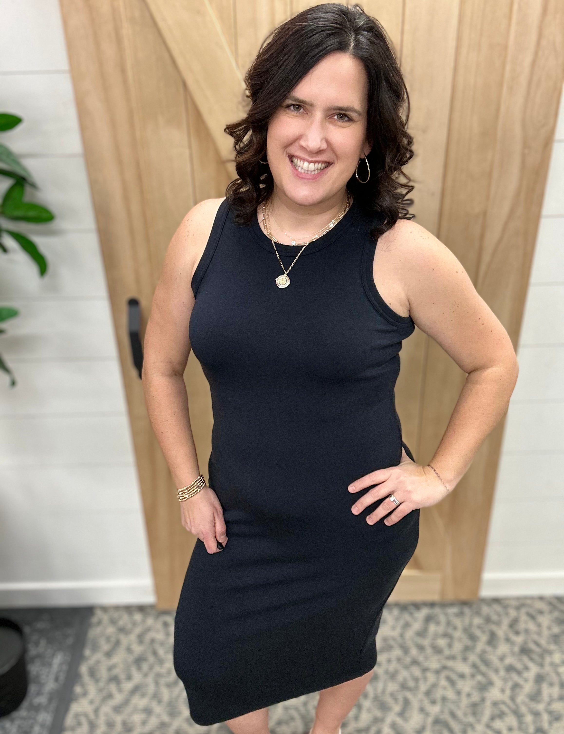 Black Walter Dress Dresses THREAD & SUPPLY