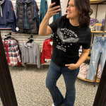 Black She's a Good Girl Tee Top - Tee OAT COLLECTIVE