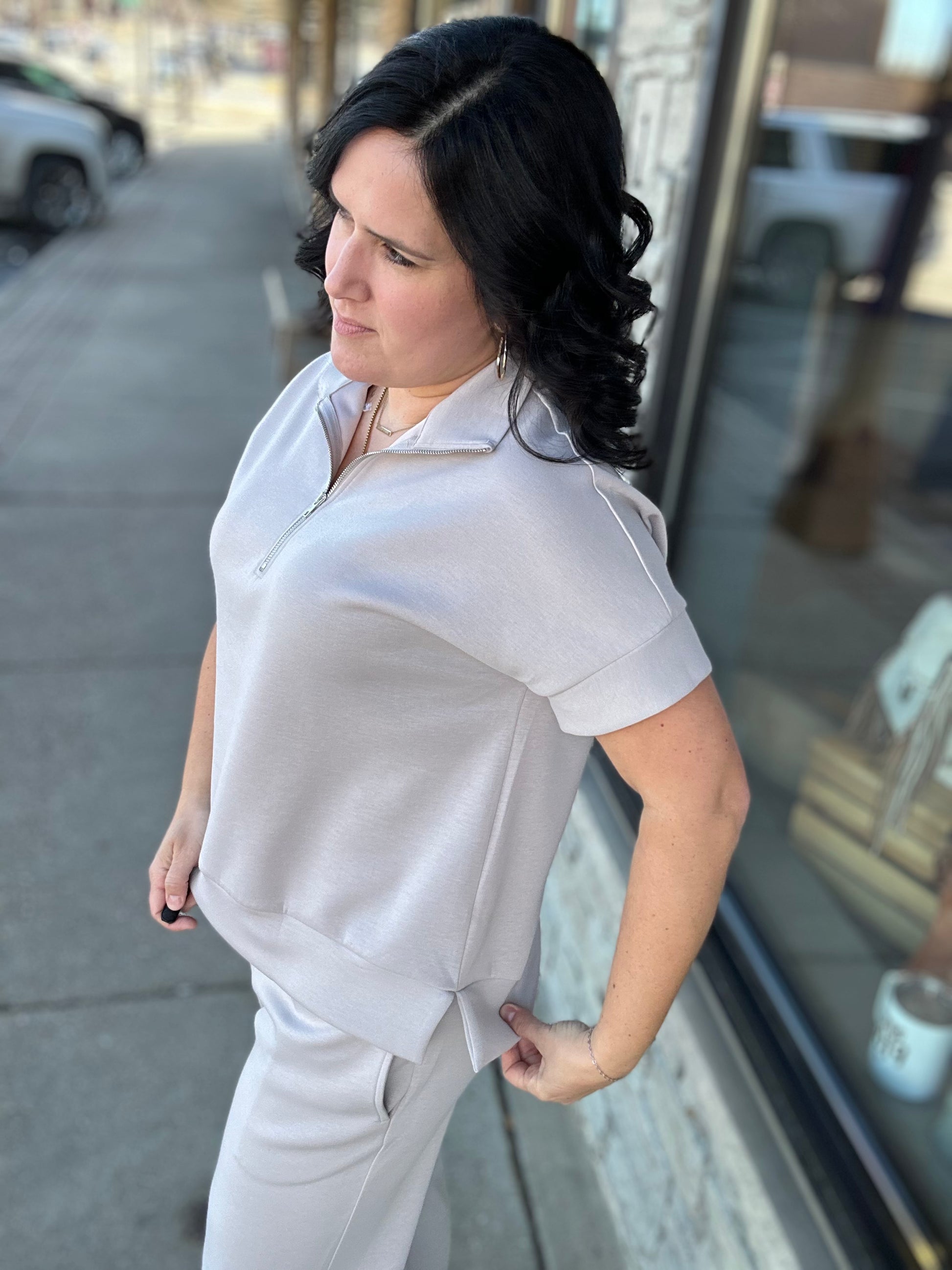 Latte Catalina Set Tops- Blouses DEAR SCARLETT