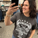 Detroit Motorcycle Club T Top - Tee GIRL DANGEROUS