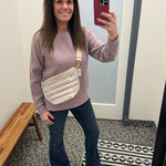 Purple Dove Maxine Top Tops- Sweatshirt THREAD & SUPPLY
