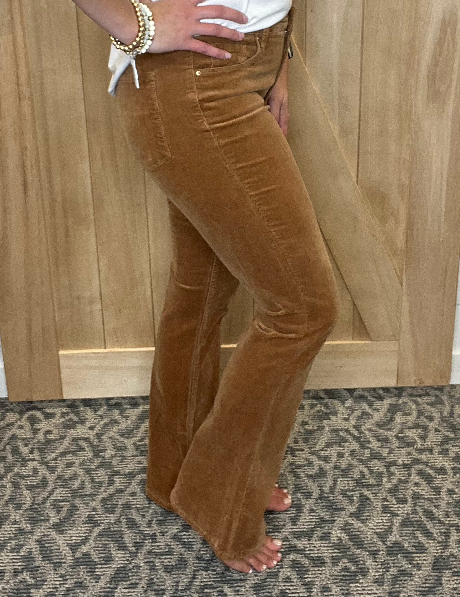 Ana Butterscotch Corduroy Fab Ab Flare (KUT) jeans KUT FROM THE KLOTH