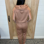 Terracotta Hooded Jumpsuit Jumpsuit WISHLIST