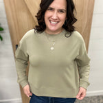 Sage Fog Martina Top Top - Sweatshirt THREAD & SUPPLY