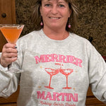 Merrier Martini Sweatshirt Top - Sweatshirt Bash