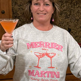 Merrier Martini Sweatshirt Top - Sweatshirt Bash