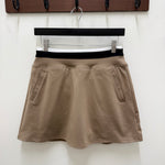 Taupe Wendy Skort Bottom- Skirt THREAD & SUPPLY