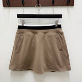Taupe Wendy Skort Bottom- Skirt THREAD & SUPPLY