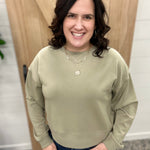 Sage Fog Martina Top Top - Sweatshirt THREAD & SUPPLY