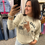 Mineral Rodeo Graphic Sweatshirt Top - Sweatshirt HRT and LUV