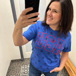 USA Star T Top - Tee MIDWEST TEES