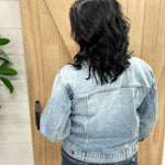 Emmy Boyfriend Denim Jacket Outerwear- Jackets KUT FROM THE KLOTH