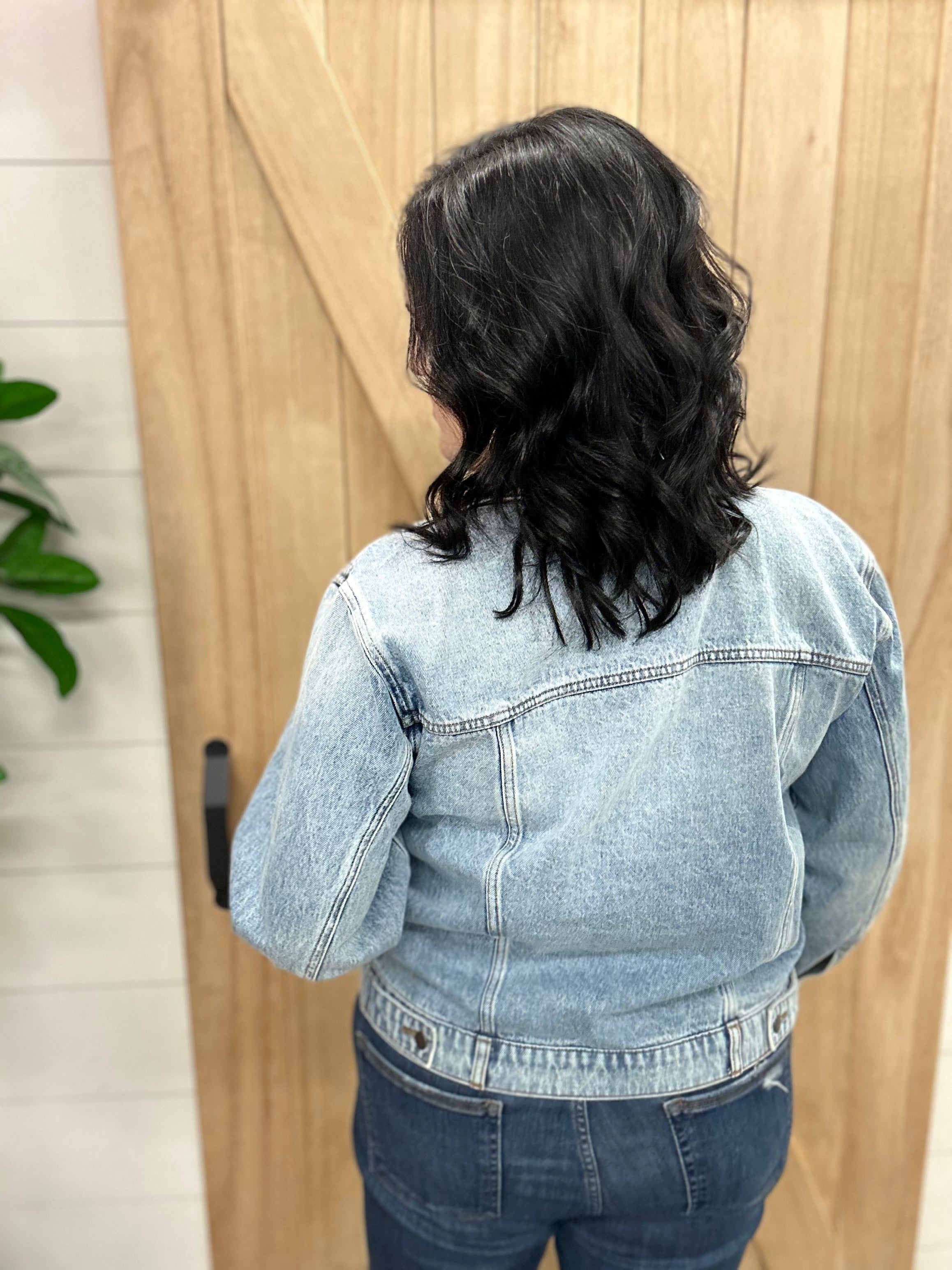 Emmy Boyfriend Denim Jacket Outerwear- Jackets KUT FROM THE KLOTH