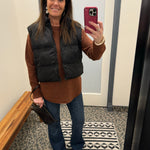 Black Issey Vest Outerwear - Vest THREAD & SUPPLY