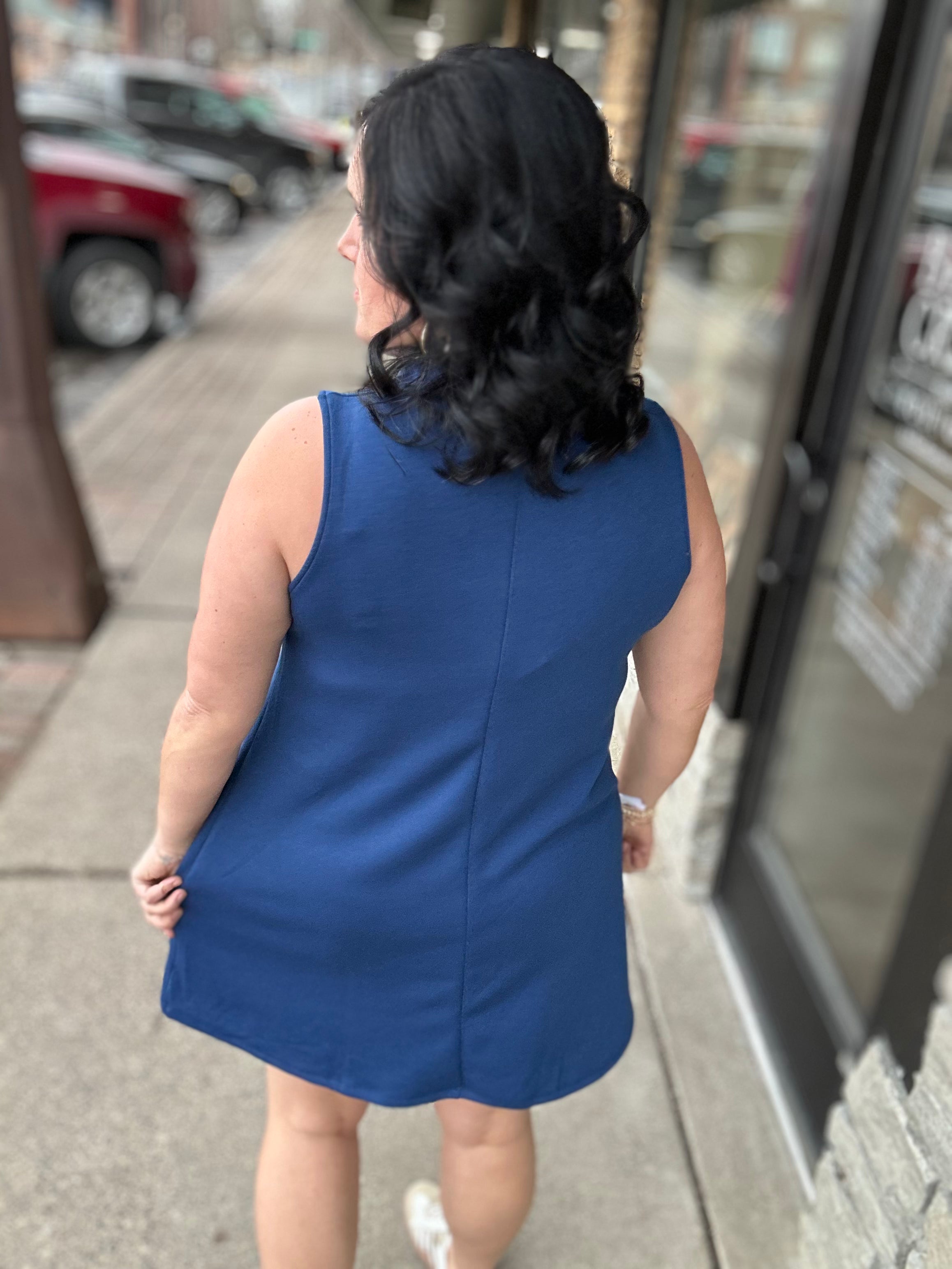 Navy Cruise Dress Dresses DEAR SCARLETT
