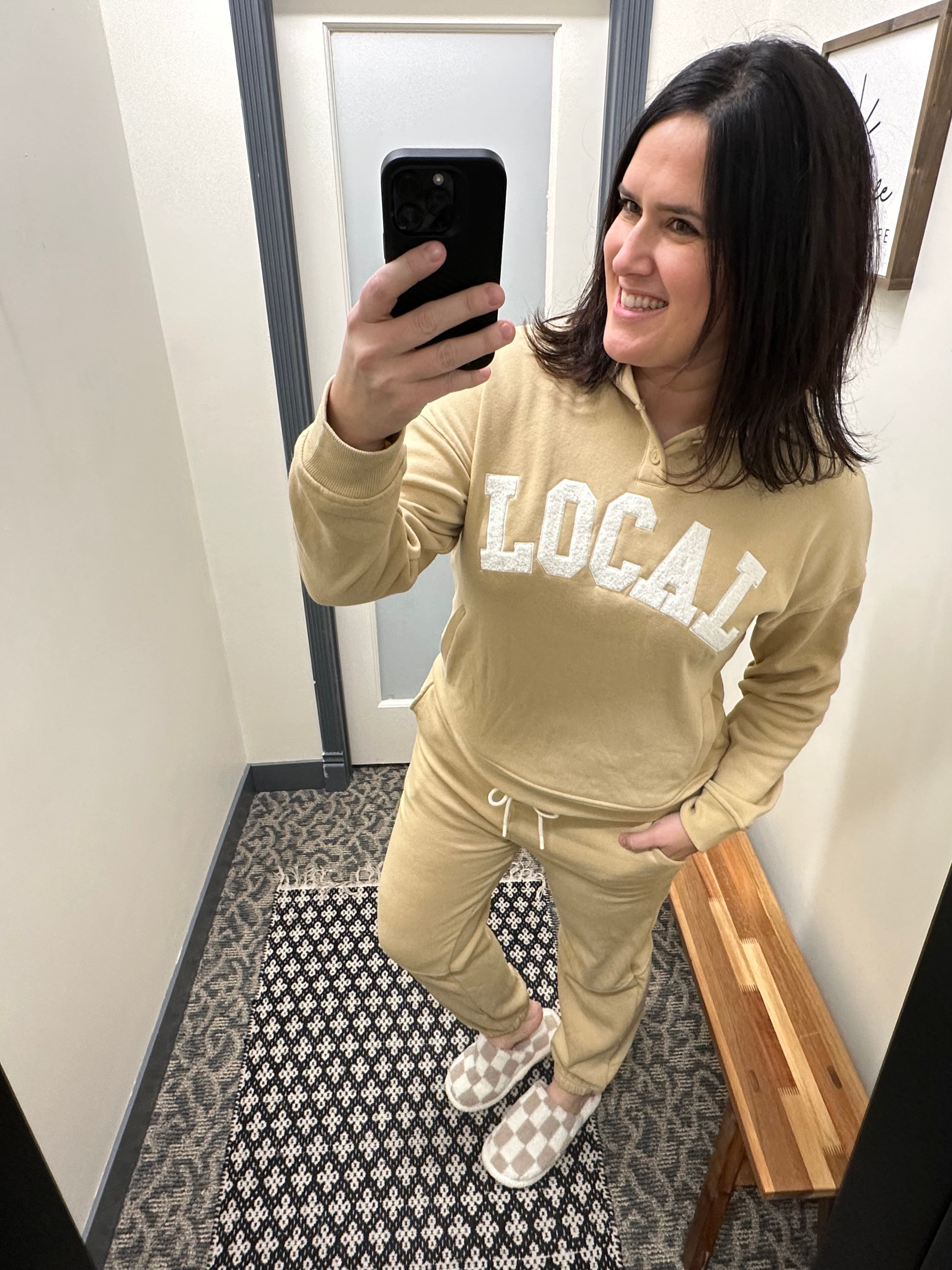 Sand Katherine Joggers Bottoms- Joggers THREAD & SUPPLY