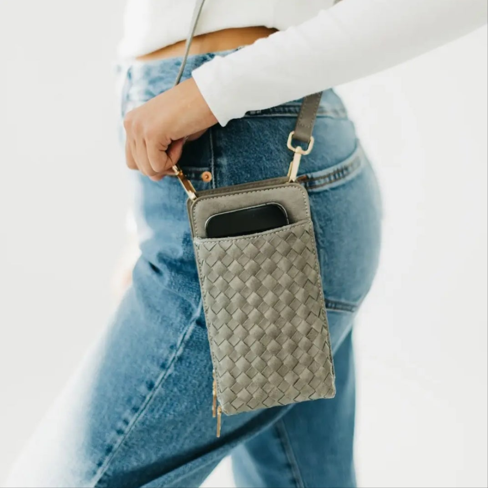 Woven Double Duty Bag Bags- Purses PRETTY SIMPLE WHOLESALE