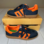 GHOST - Navy Orange Sneaker Shoes - Sneaker Back 70