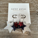 Acrylic Star Earrings Jewelry - Earrings St. Peter Hardware