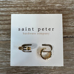Gold Spacer Huggie Jewelry - Earrings St. Peter Hardware