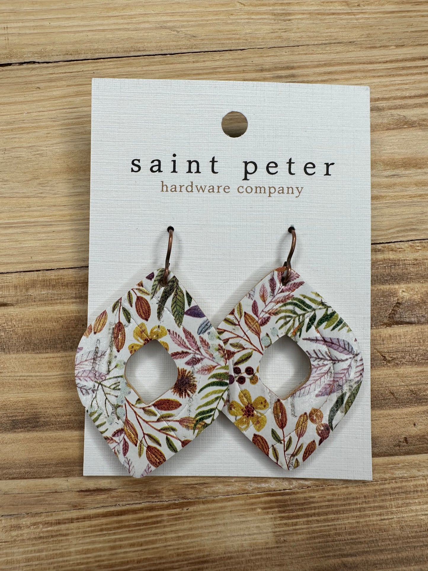 Fall Flower Earrings